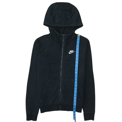 Mens UK Size XS Nike Black Full Zip Hoodie