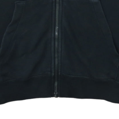 Mens UK Size XS Nike Black Full Zip Hoodie