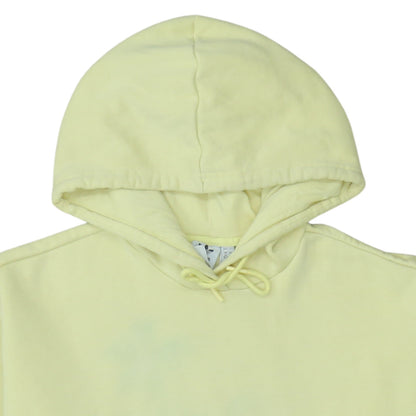 Womens UK Size XL adidas Yellow Pullover Hoodie