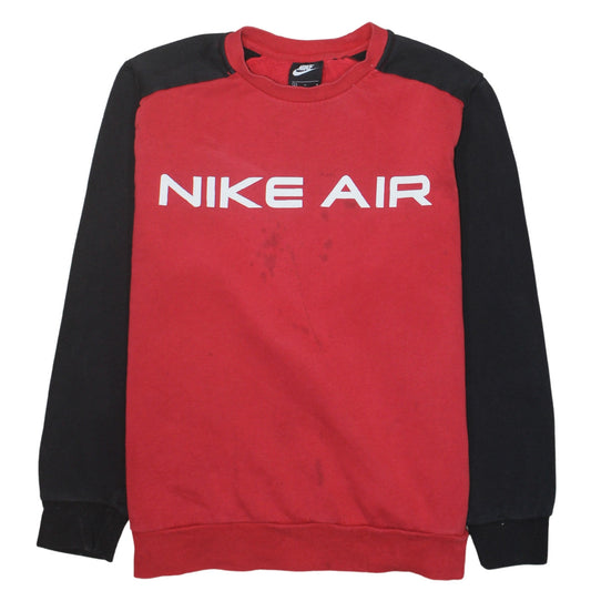Mens UK Size M Nike Red Pullover Sweatshirt