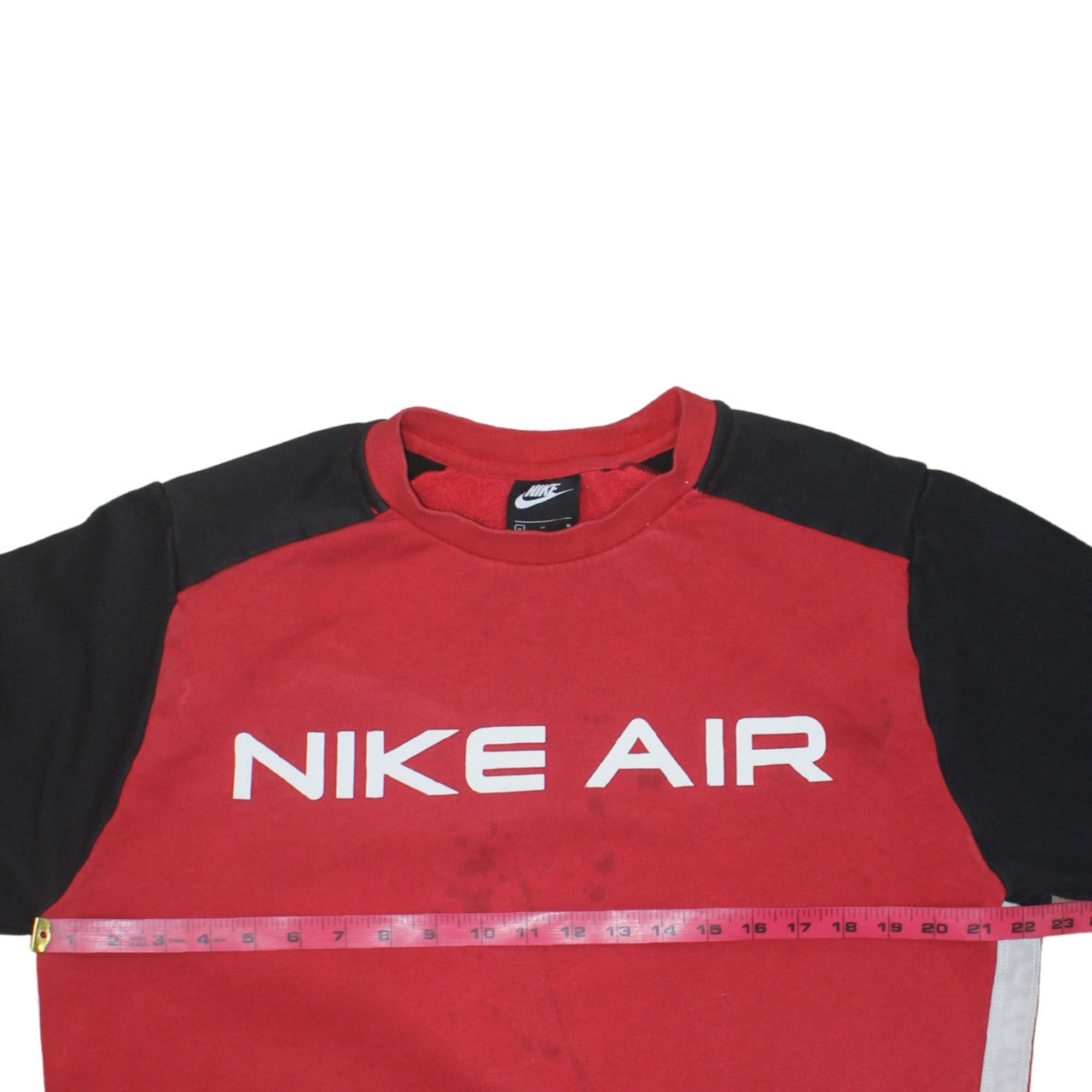 Mens UK Size M Nike Red Pullover Sweatshirt
