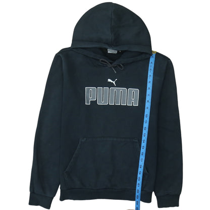 Womens UK Size S PUMA Black Pullover Hoodie