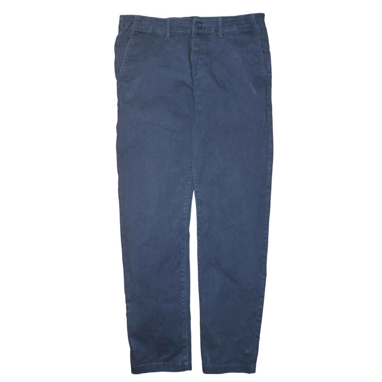 Mens UK Size M Dickies Regular Fit Chino Blue Trousers