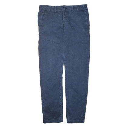 Mens UK Size M Dickies Regular Fit Chino Blue Trousers