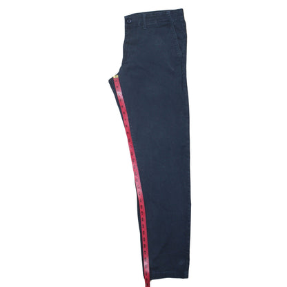 Mens UK Size M Dickies Regular Fit Chino Blue Trousers
