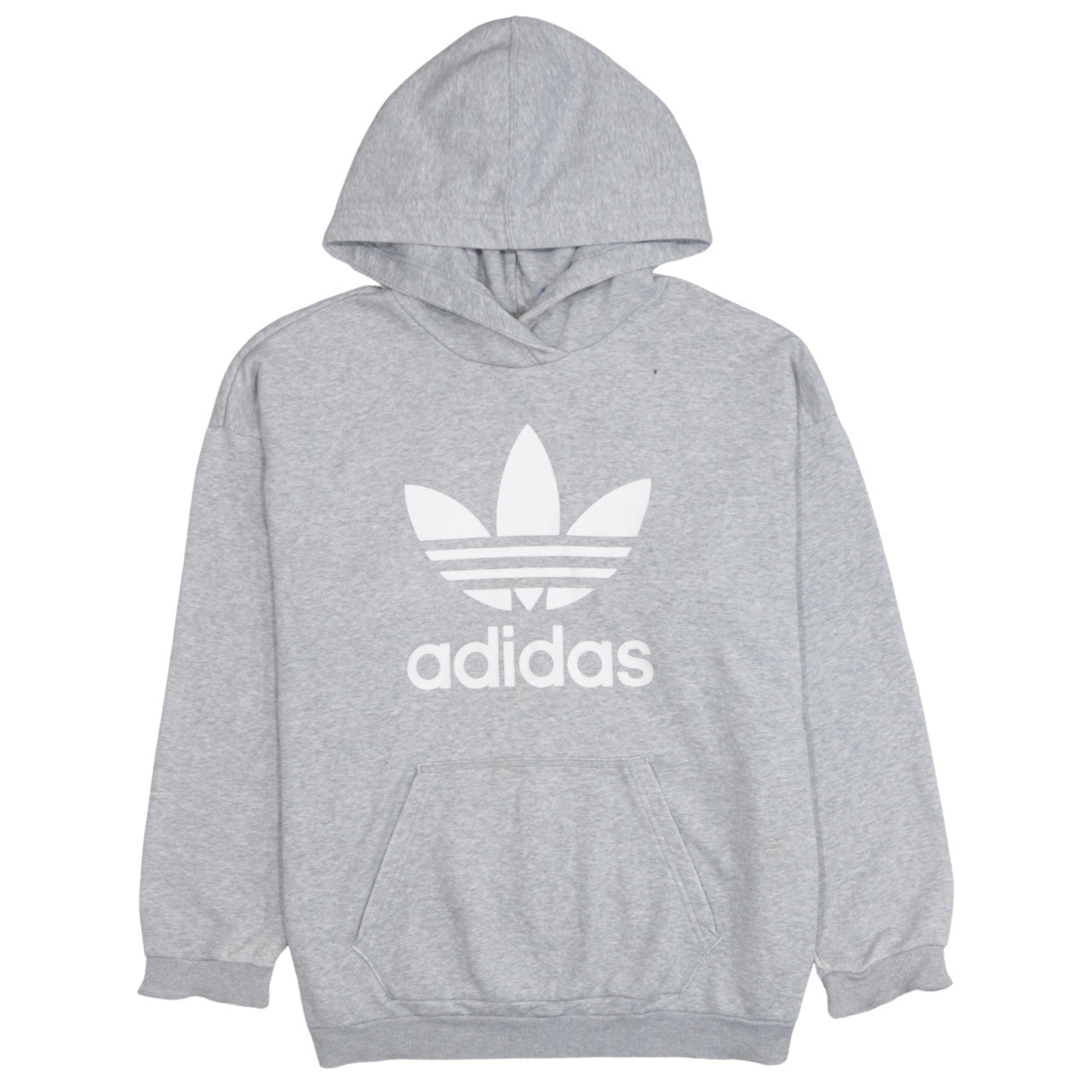 Womens UK Size 14 adidas Grey Pullover Hoodie