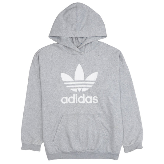Womens UK Size 14 adidas Grey Pullover Hoodie