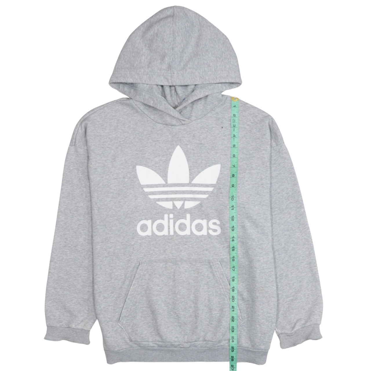 Womens UK Size 14 adidas Grey Pullover Hoodie
