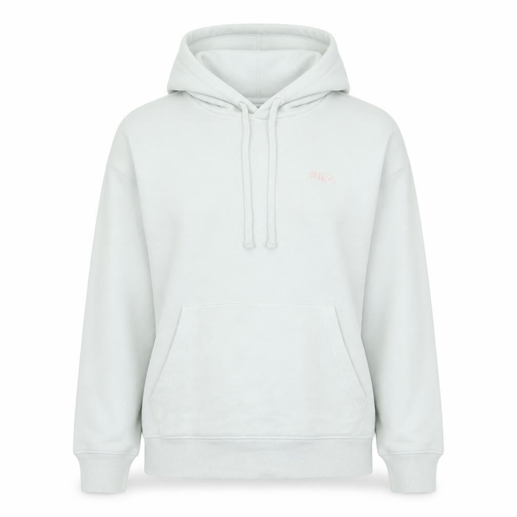 Womens UK Size M FILA White Pullover Hoodie