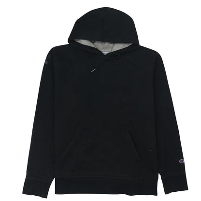 Mens UK Size L Champion Black Pullover Hoodie