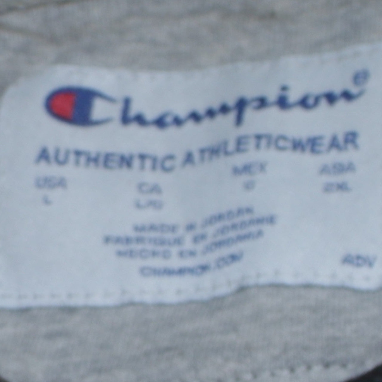 Mens UK Size L Champion Black Pullover Hoodie