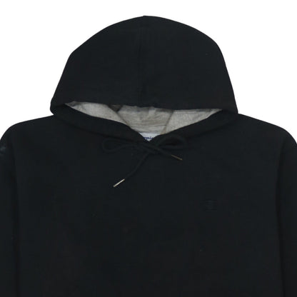 Mens UK Size L Champion Black Pullover Hoodie