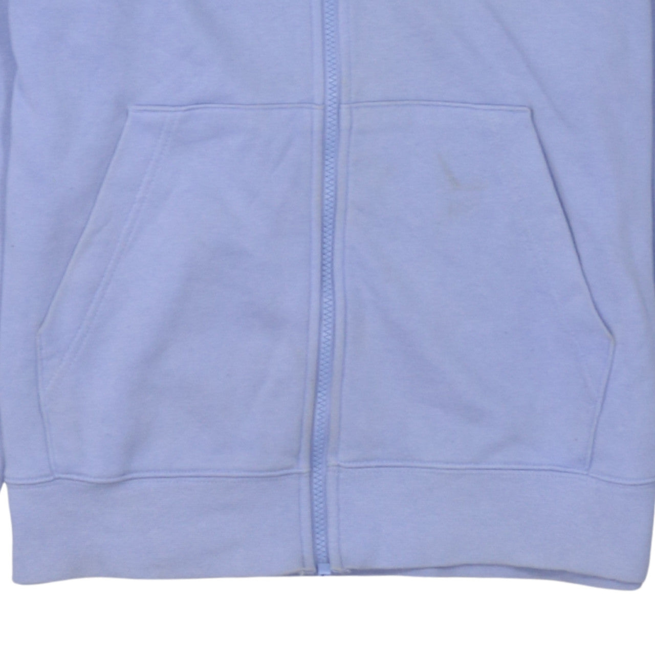 Mens UK Size M Nike Blue Full Zip Hoodie