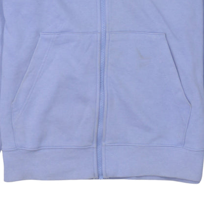 Mens UK Size M Nike Blue Full Zip Hoodie
