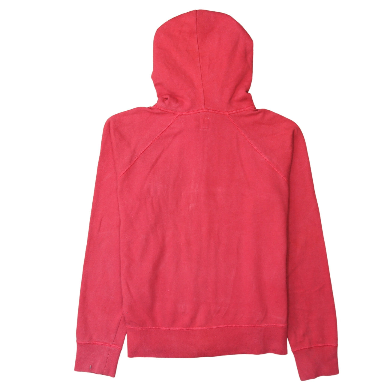 Womens UK Size M Gap Red Full Zip Hoodie