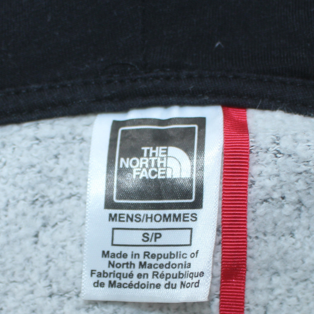 Mens UK Size S The North Face Grey Full Zip Hoodie