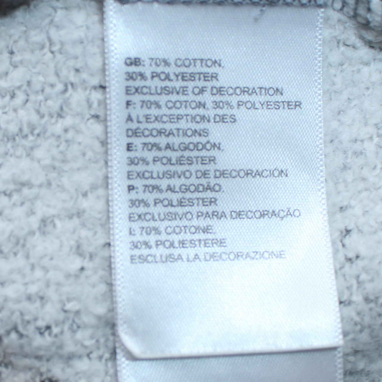 Mens UK Size S The North Face Grey Full Zip Hoodie