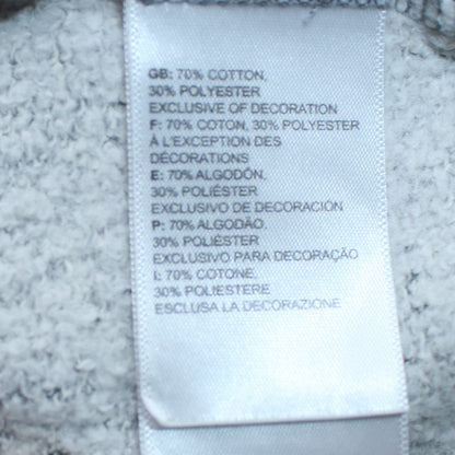 Mens UK Size S The North Face Grey Full Zip Hoodie