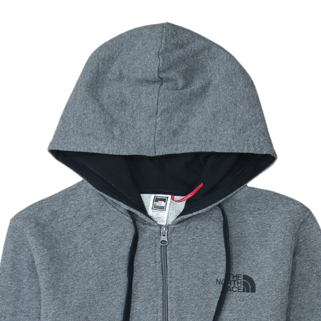 Mens UK Size S The North Face Grey Full Zip Hoodie