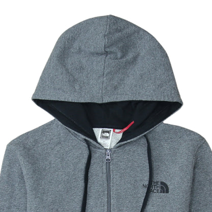 Mens UK Size S The North Face Grey Full Zip Hoodie
