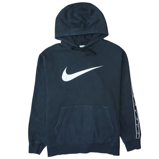 Womens UK Size L Nike Black Pullover Hoodie