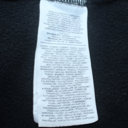 Womens UK Size L Nike Black Pullover Hoodie