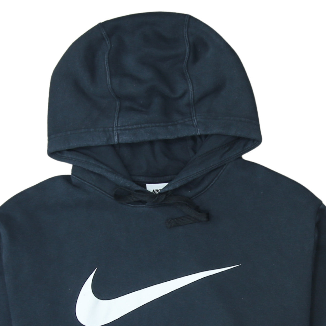 Womens UK Size L Nike Black Pullover Hoodie