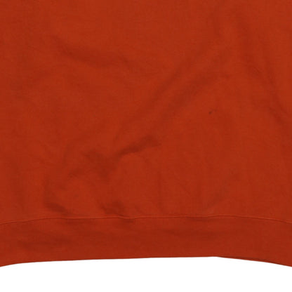 Mens UK Size XL Champion Orange Pullover Sweatshirt