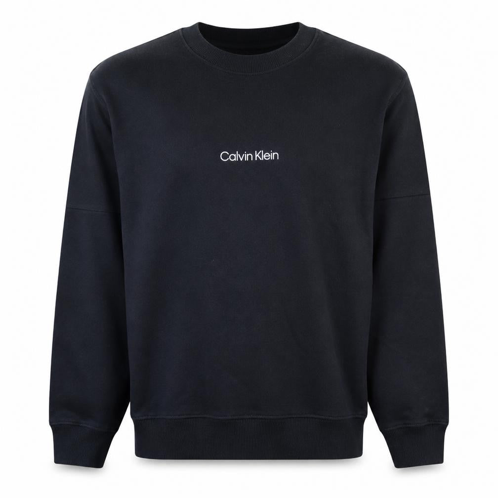 Mens UK Size M Calvin Klein Black Pullover Sweatshirt