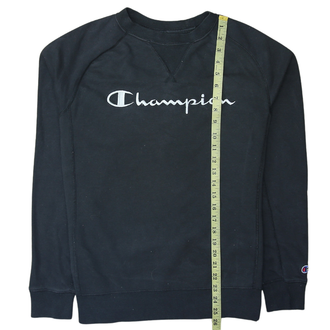 Mens UK Size S Champion Black Pullover Sweatshirt