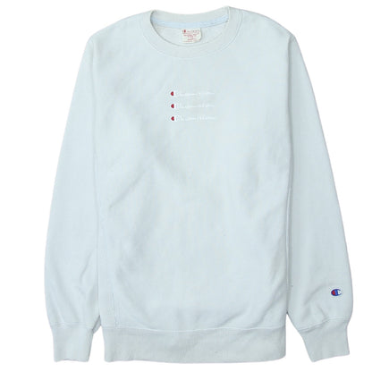 Mens UK Size S Champion White Pullover Sweatshirt