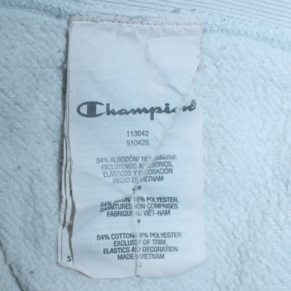 Mens UK Size S Champion White Pullover Sweatshirt