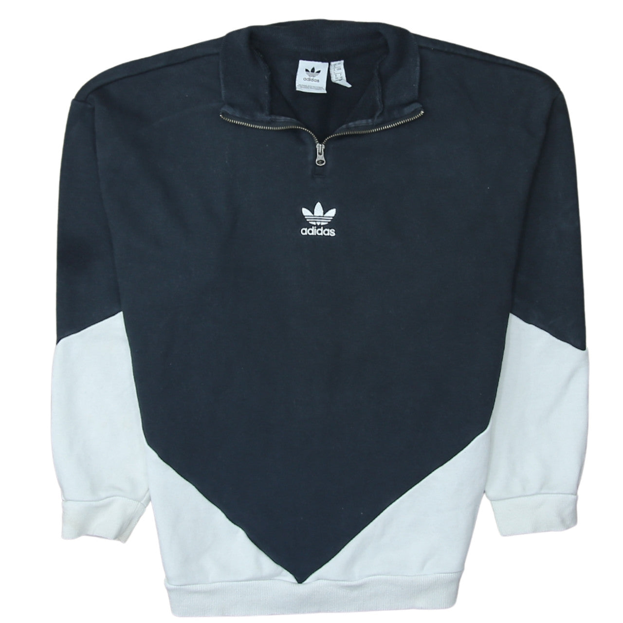 Womens UK Size 8 adidas Black Pullover Sweatshirt