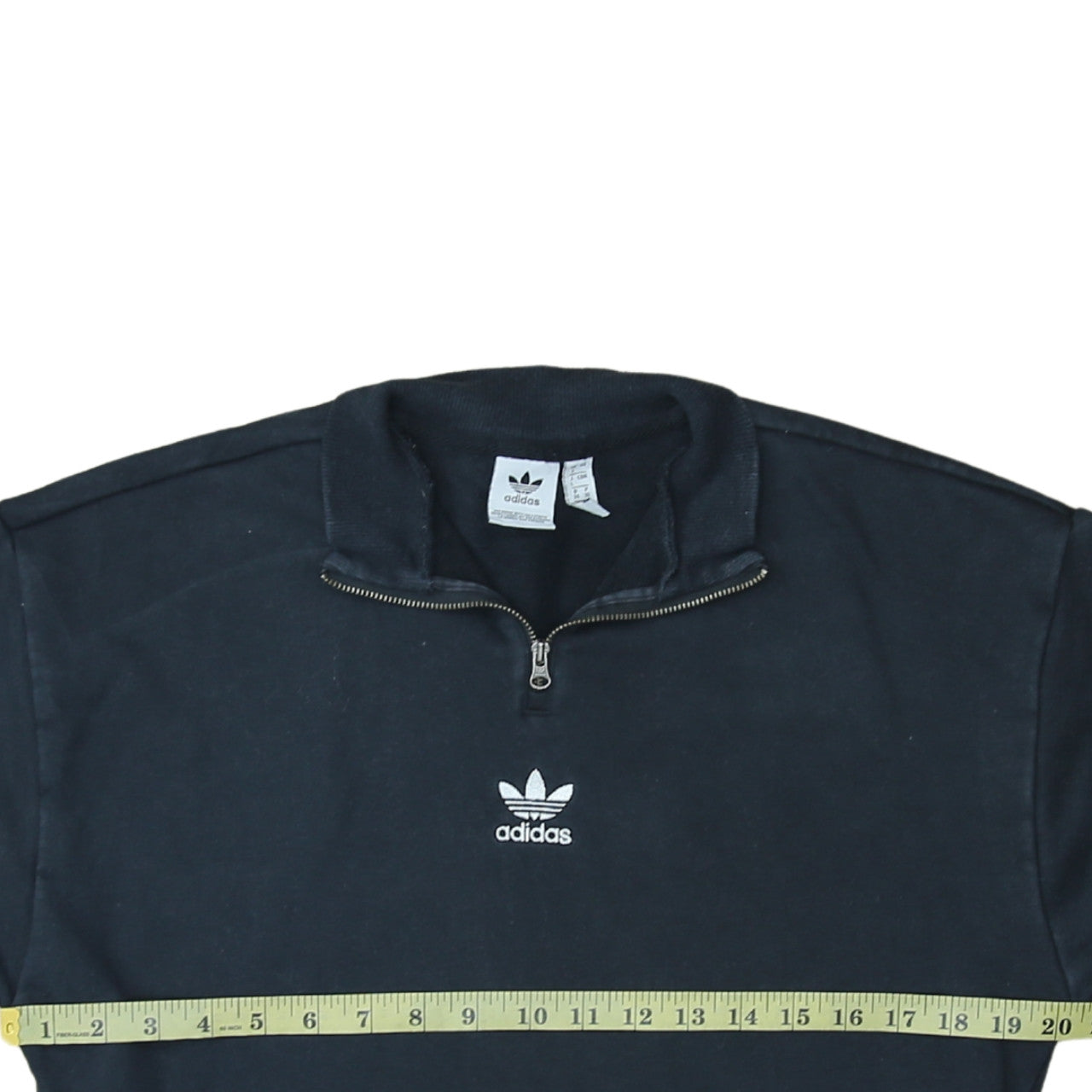 Womens UK Size 8 adidas Black Pullover Sweatshirt