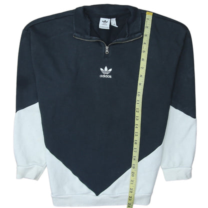 Womens UK Size 8 adidas Black Pullover Sweatshirt