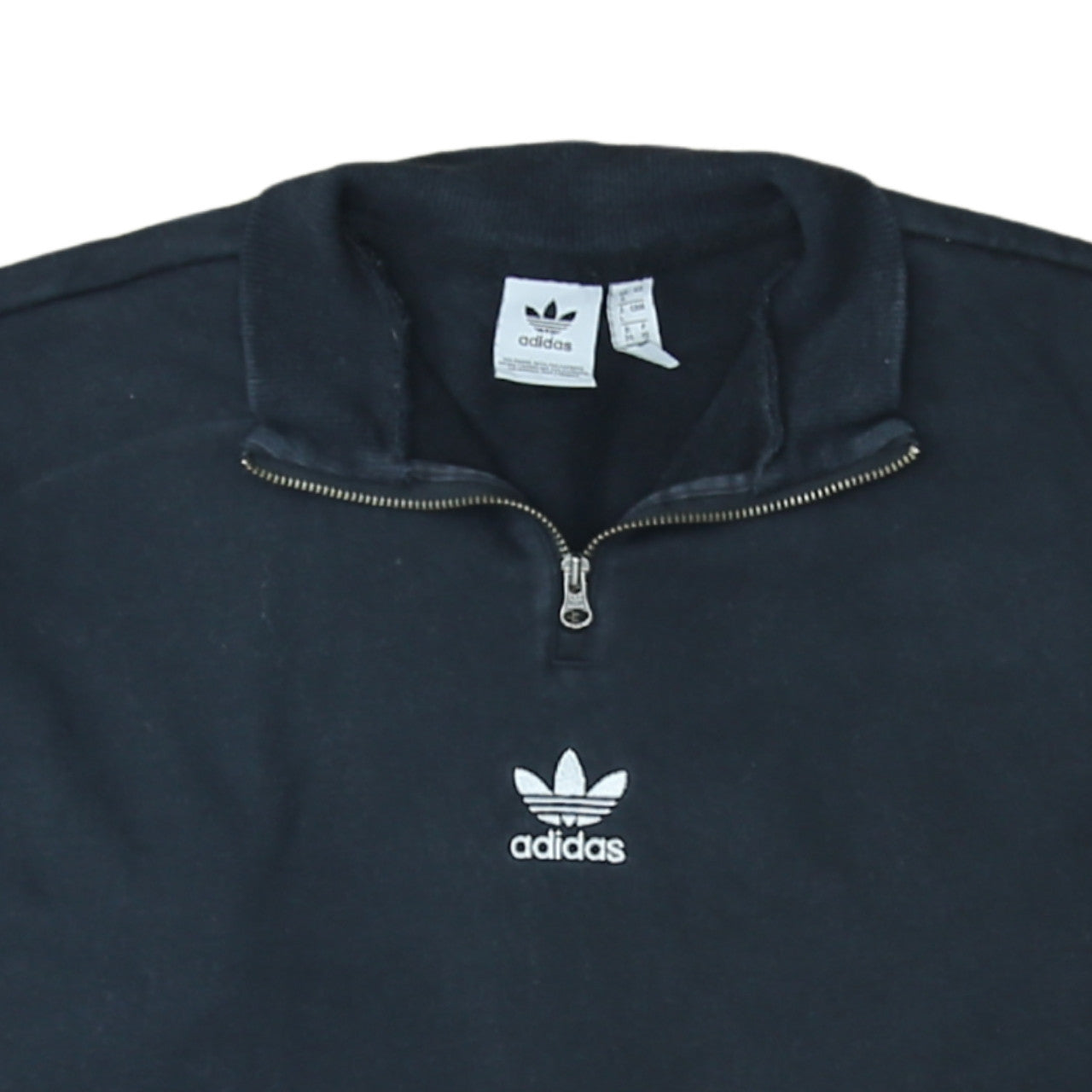 Womens UK Size 8 adidas Black Pullover Sweatshirt
