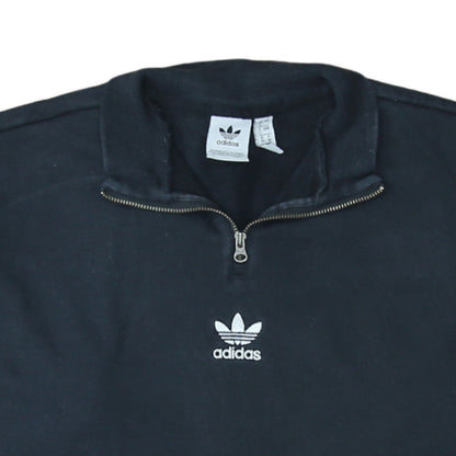 Womens UK Size 8 adidas Black Pullover Sweatshirt