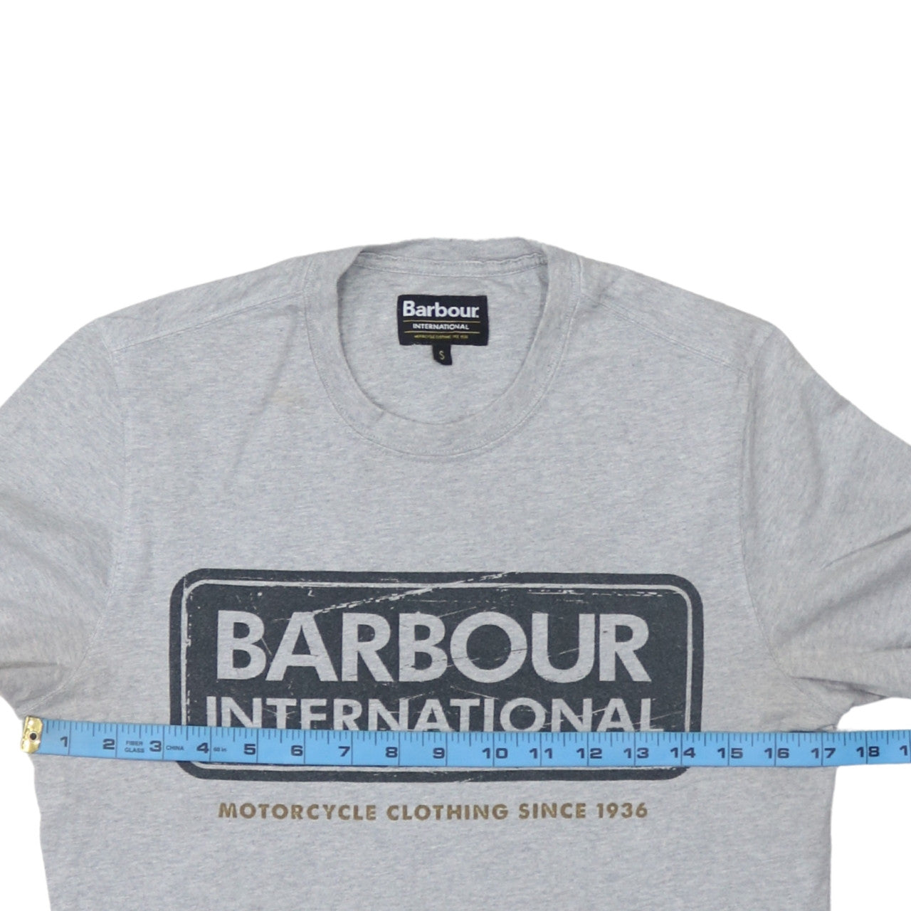 Womens UK Size S Barbour Grey Basic T-Shirt