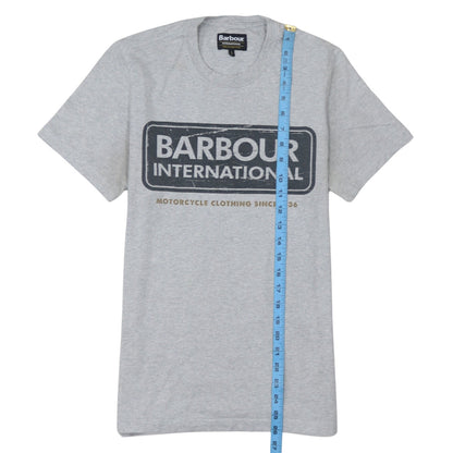 Womens UK Size S Barbour Grey Basic T-Shirt