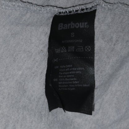 Womens UK Size S Barbour Grey Basic T-Shirt