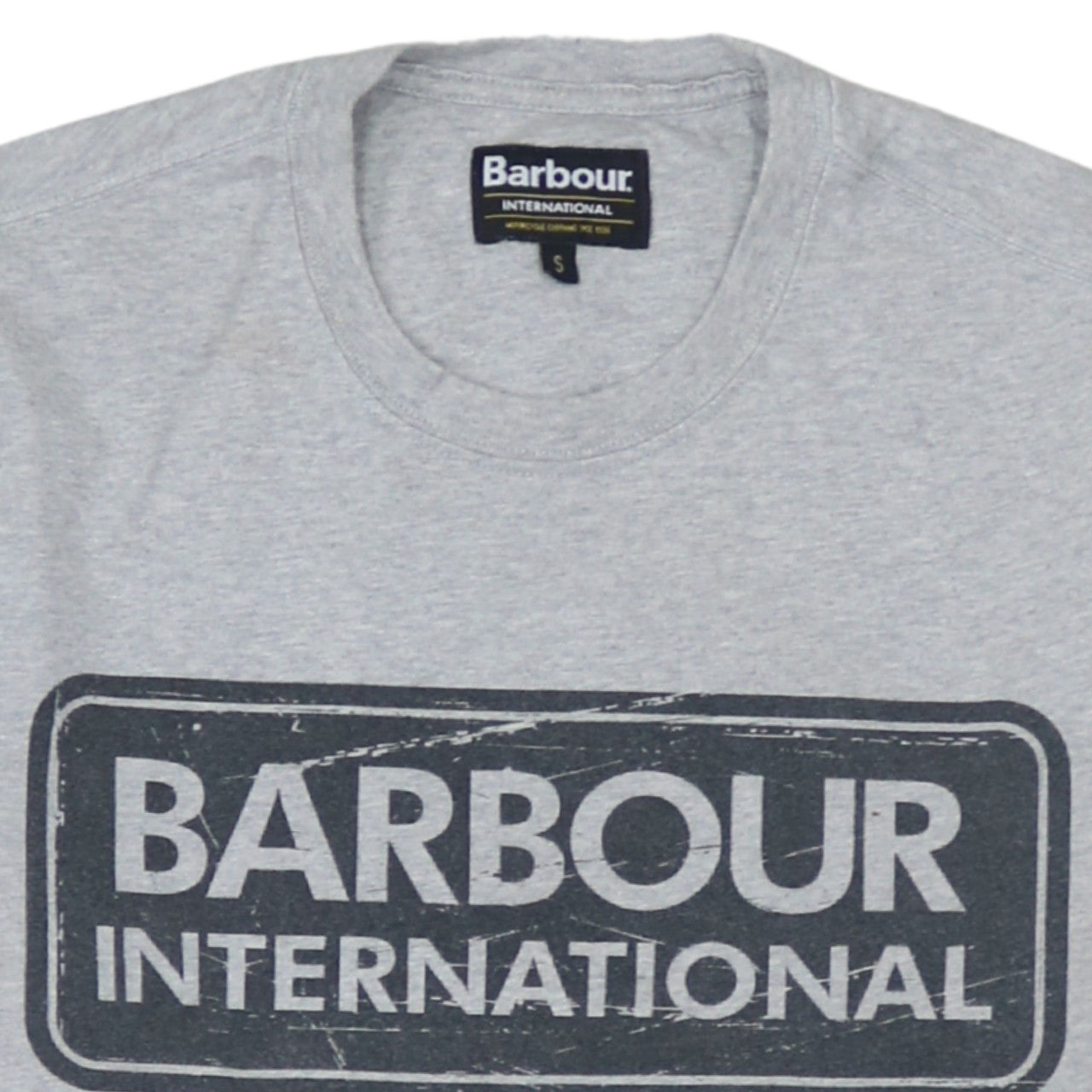 Womens UK Size S Barbour Grey Basic T-Shirt