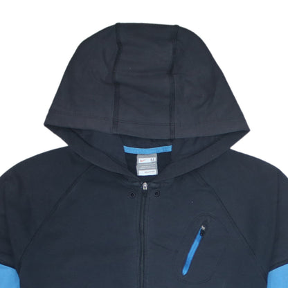 Mens UK Size M Nike Blue Pullover Hoodie