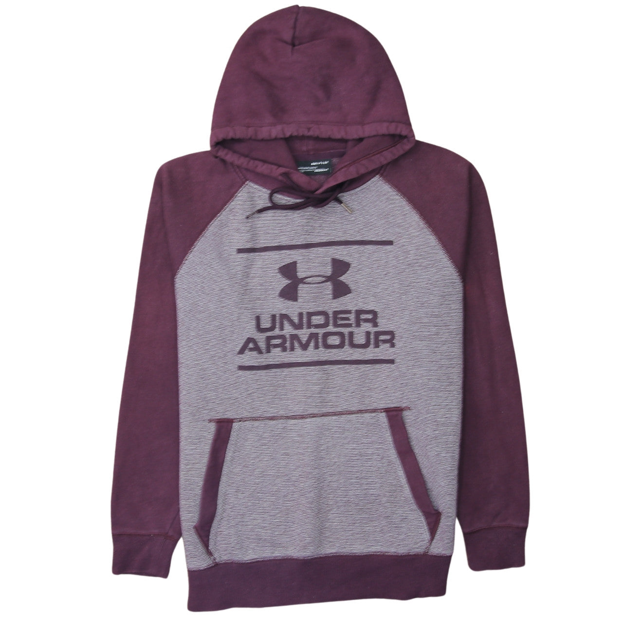 Mens UK Size S Under armour Purple Pullover Hoodie