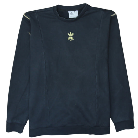 Womens UK Size 22 adidas Black Pullover Sweatshirt