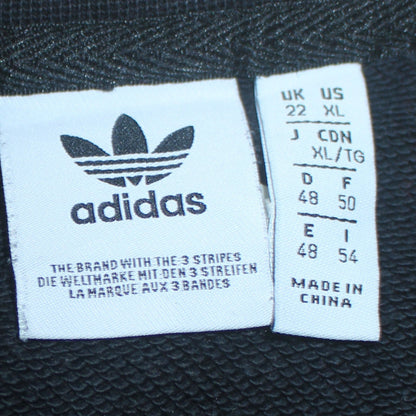 Womens UK Size 22 adidas Black Pullover Sweatshirt