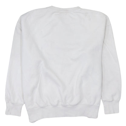 Mens UK Size M Nike White Pullover Sweatshirt