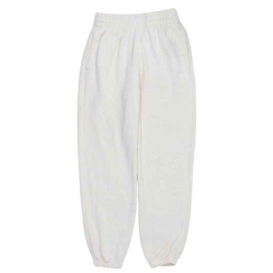 Womens UK Size 10 adidas Regular Fit Sweatpants White Trousers
