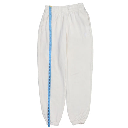 Womens UK Size 10 adidas Regular Fit Sweatpants White Trousers