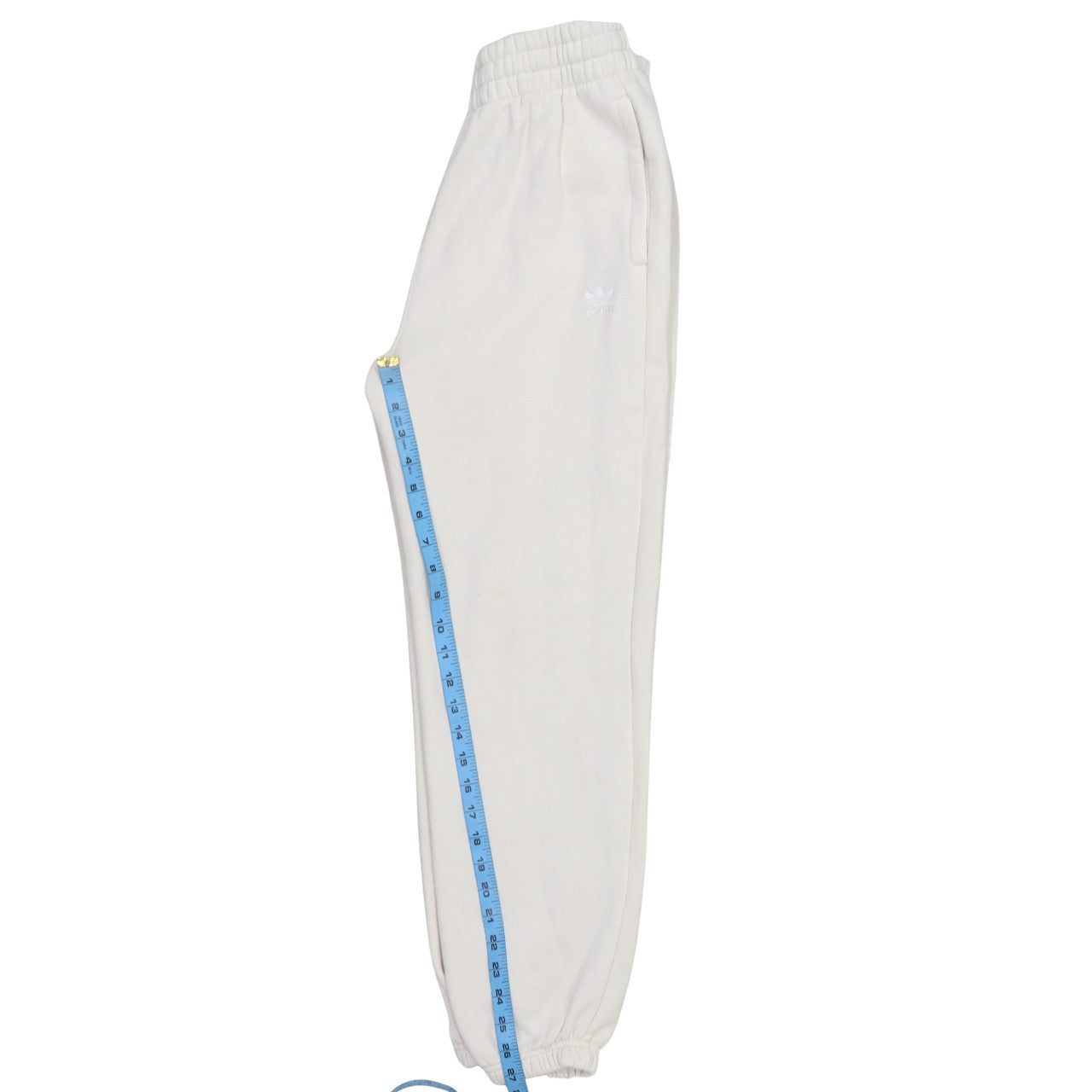 Womens UK Size 10 adidas Regular Fit Sweatpants White Trousers
