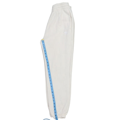 Womens UK Size 10 adidas Regular Fit Sweatpants White Trousers